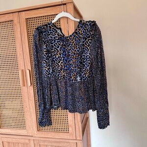 Eclectic Anthropologie blouse